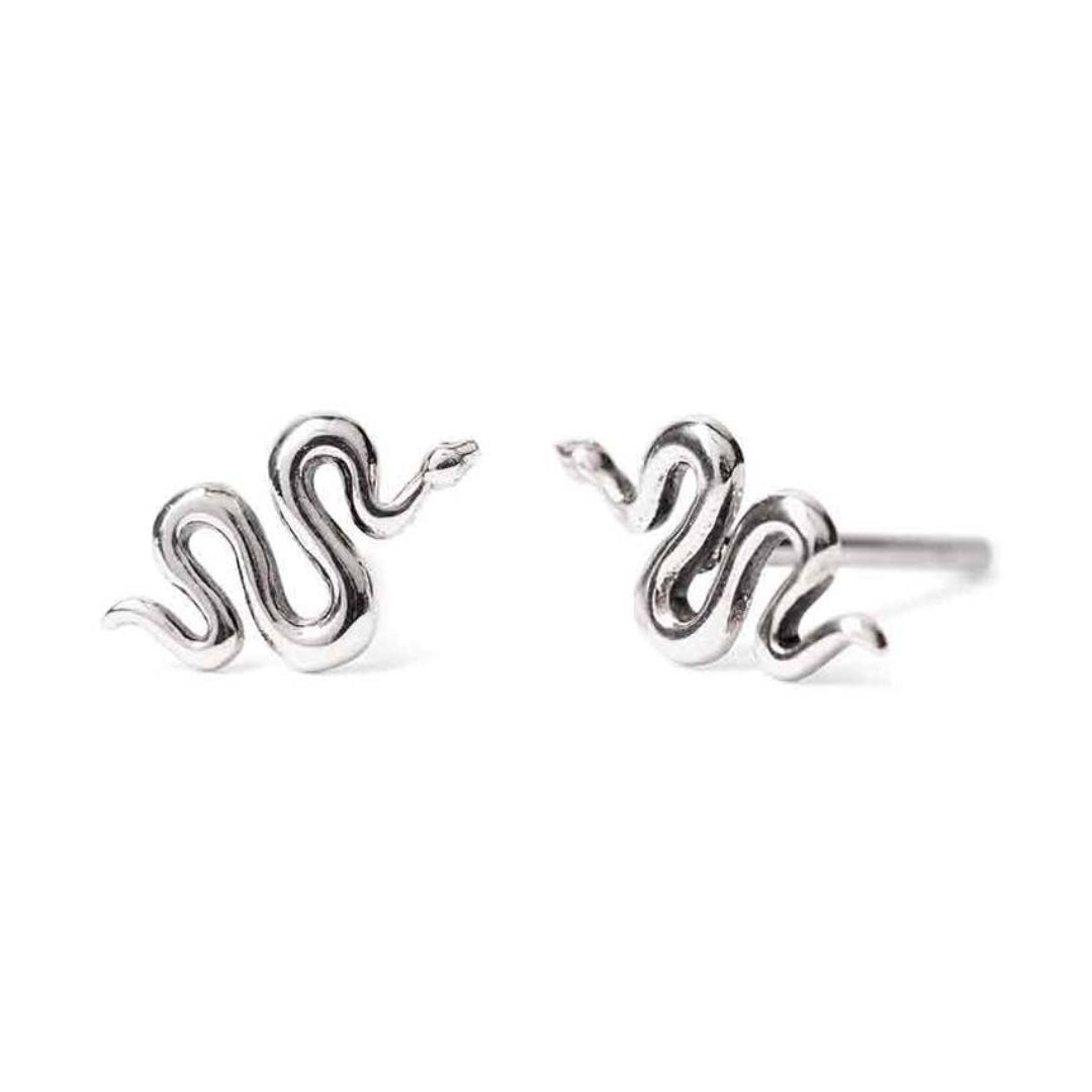 Large Snake Earring