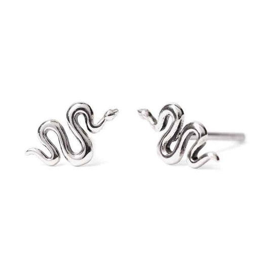 Large Snake Earring
