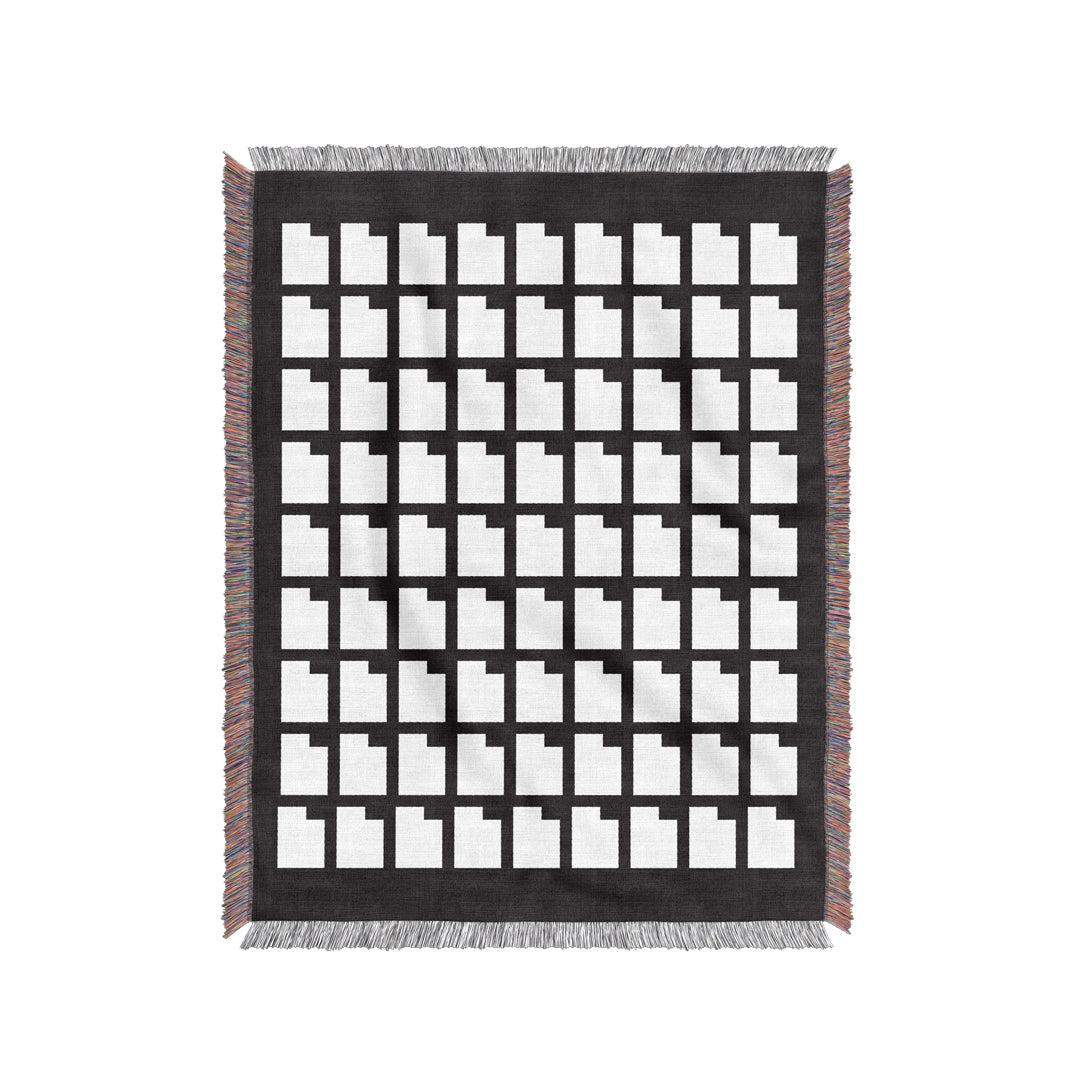 Utah Check Woven Blanket