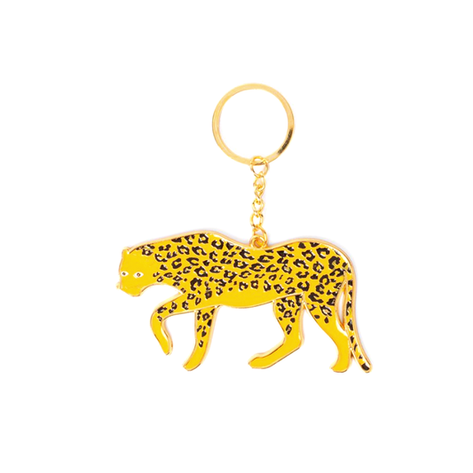 Leopard Keychain