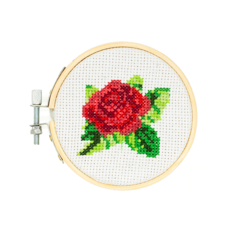 Rose Mini Cross Stitch Kit