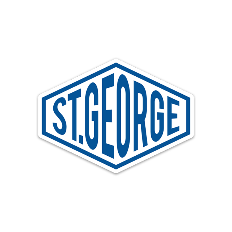 St. George Corner Vinyl Sticker