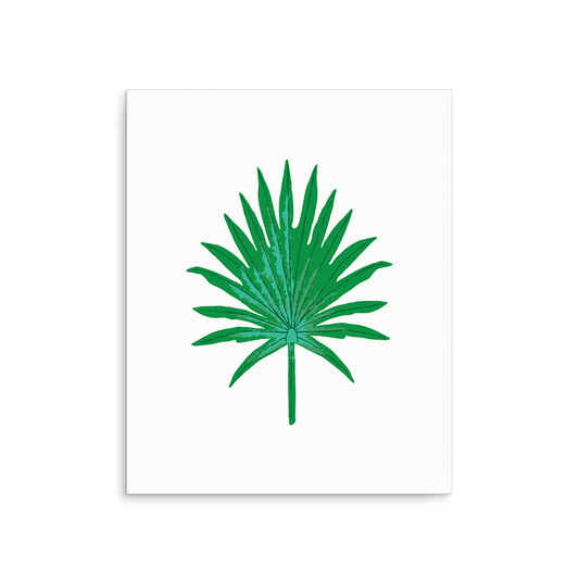 Palm Leaf Art Print