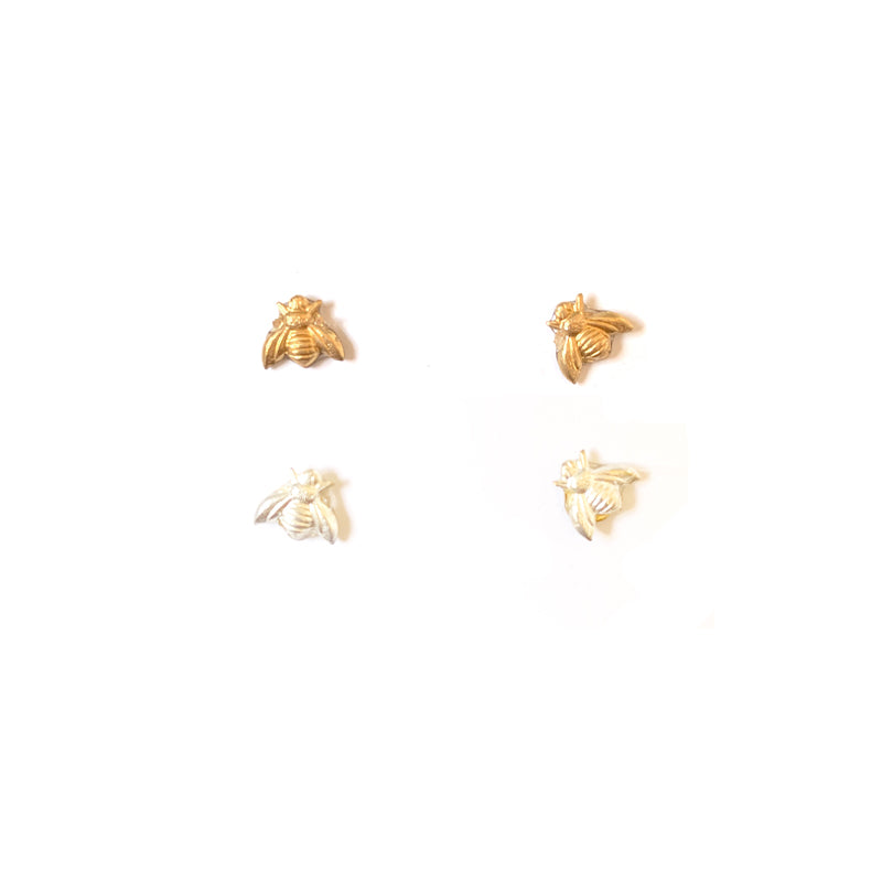 Tiny Bee Earrings