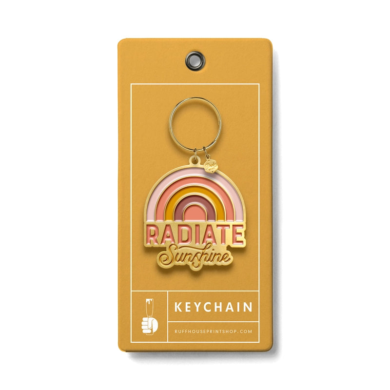 Radiate Sunshine Keychain