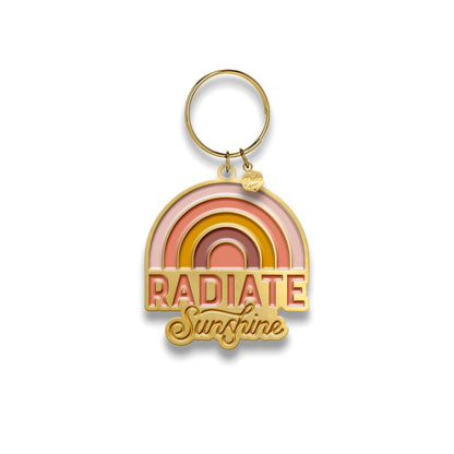 Radiate Sunshine Keychain