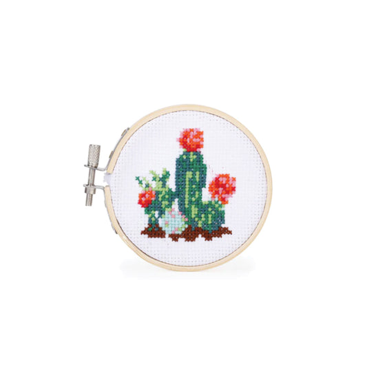 Cactus Mini Cross Stitch Kit